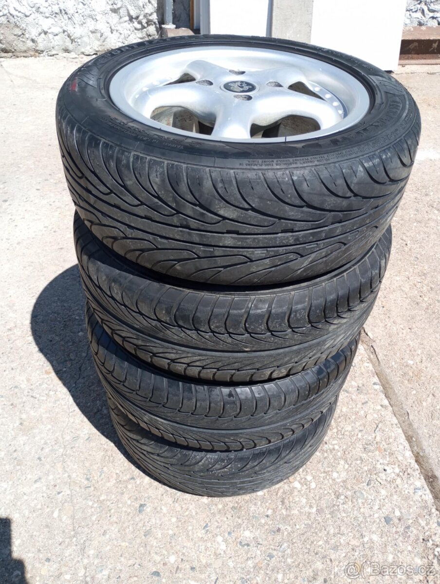 Sada alu kol 4x 108, ET 16, včetně pneu 185/55 R 14 - 6