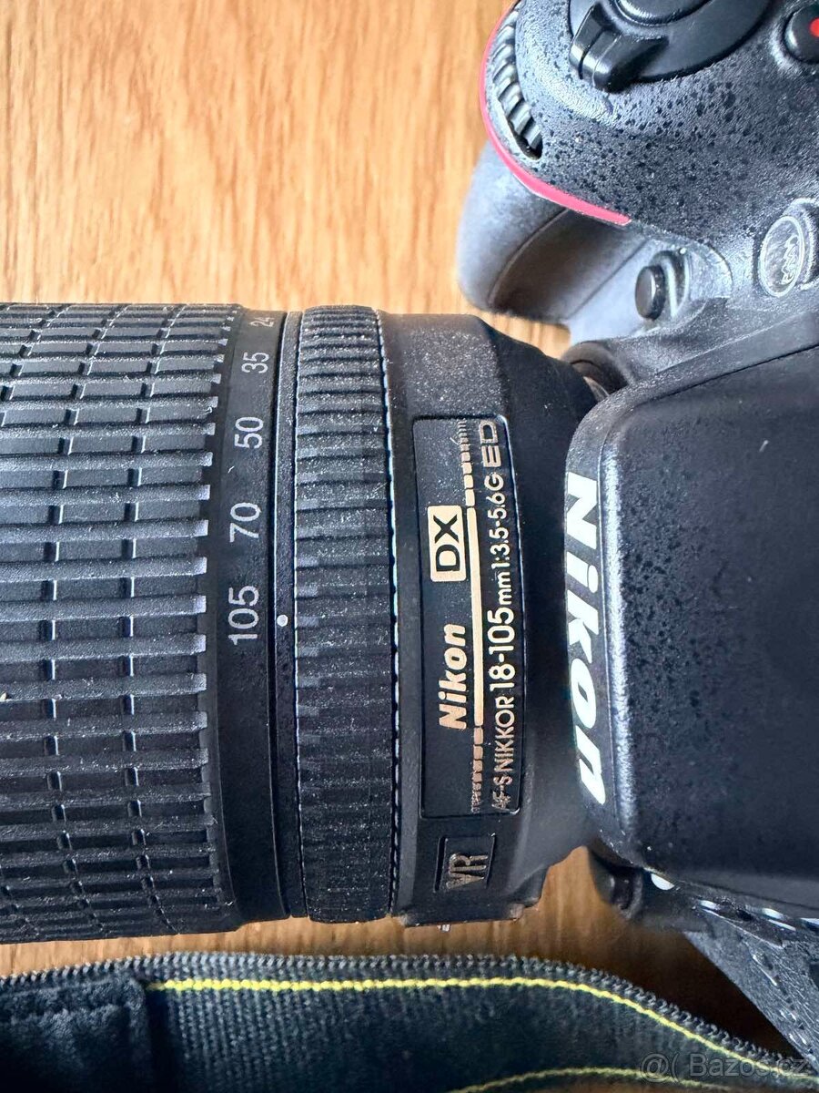 Prodám Nikon D7100 s objektivem 18–105 mm a bleskem Di600 - 6