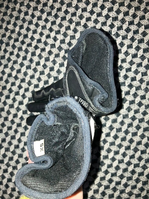 Kožené rukavice s kevralem Keprotec vel.XS - 6