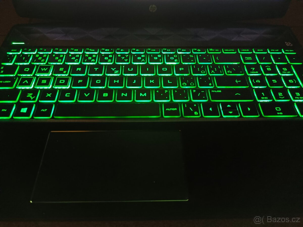 herní notebook HP, i7, 16GB RAM, GTX 1050ti 4GB, Win 11 - 6