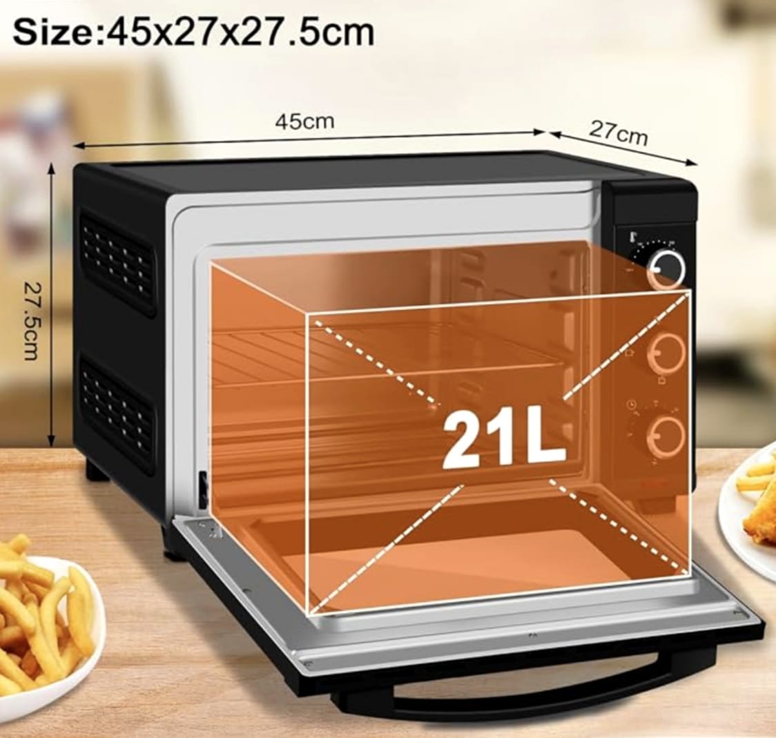 Mini horkovzdušná trouba Woltu BF15ws - 6