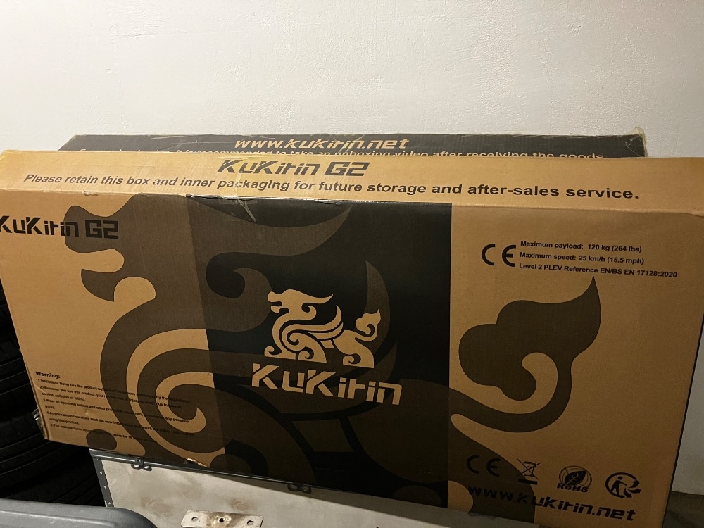 Elektrokoloběžka Kukirin G2 - 6