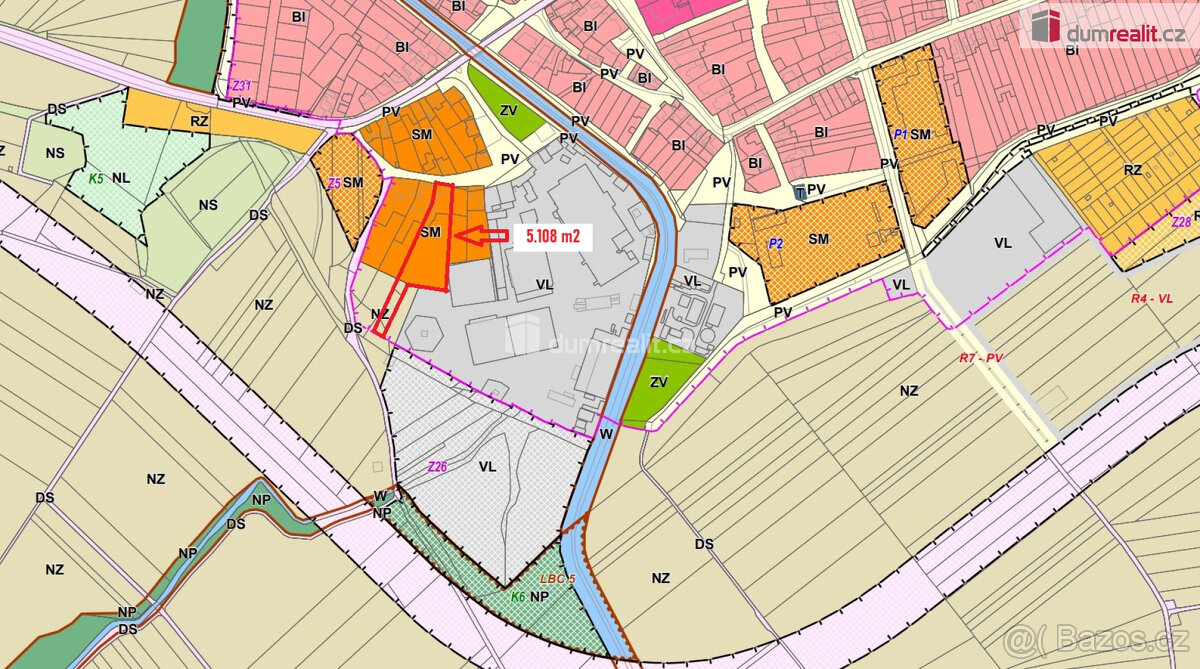 Pozemek 13.494m2, Podivín - 6