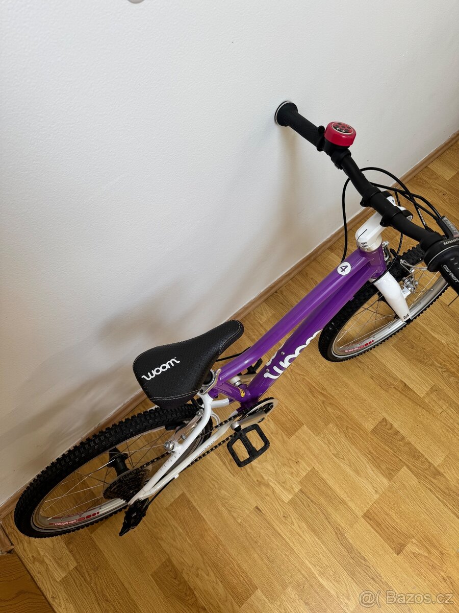 Dětské kolo Woom 4 Fialové - 6