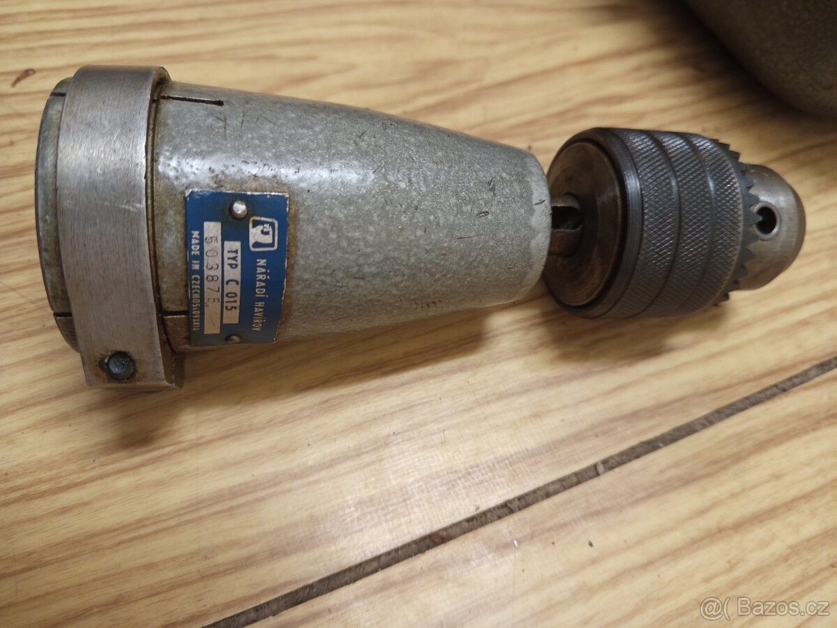 Vrtačka, příklep, zárohová vrt., nůžky na plech - sada NAREX - 6