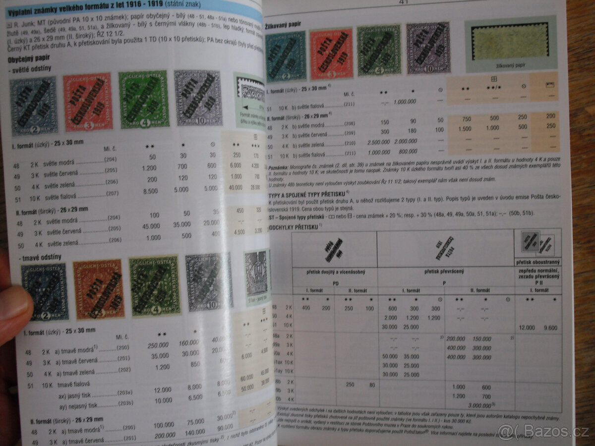 Katalog známek Pofis Československo 1918 - 1939 - 6