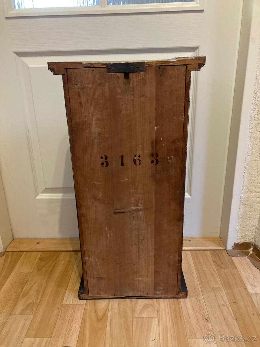 Starožitné nástěnné hodiny pendlovky - 6