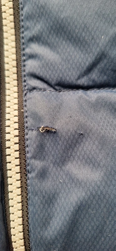 Modrá péřová bunda REIMA, vel. 122 (7 let) - 6