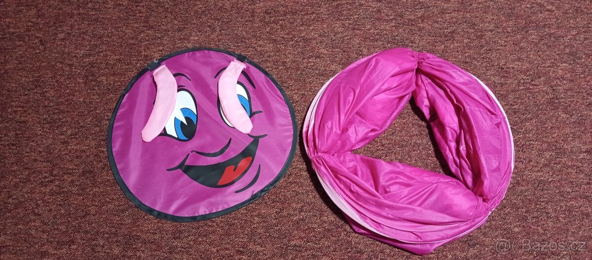 Tunel housenka růžová - 6