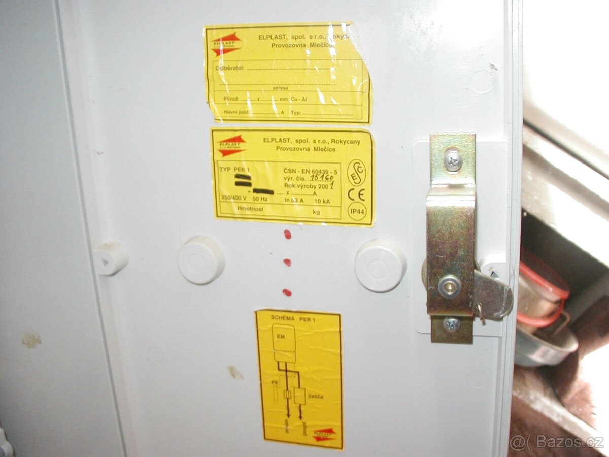 Elektroměrový 3fáz rozvaděč PER1 – 25A - 6