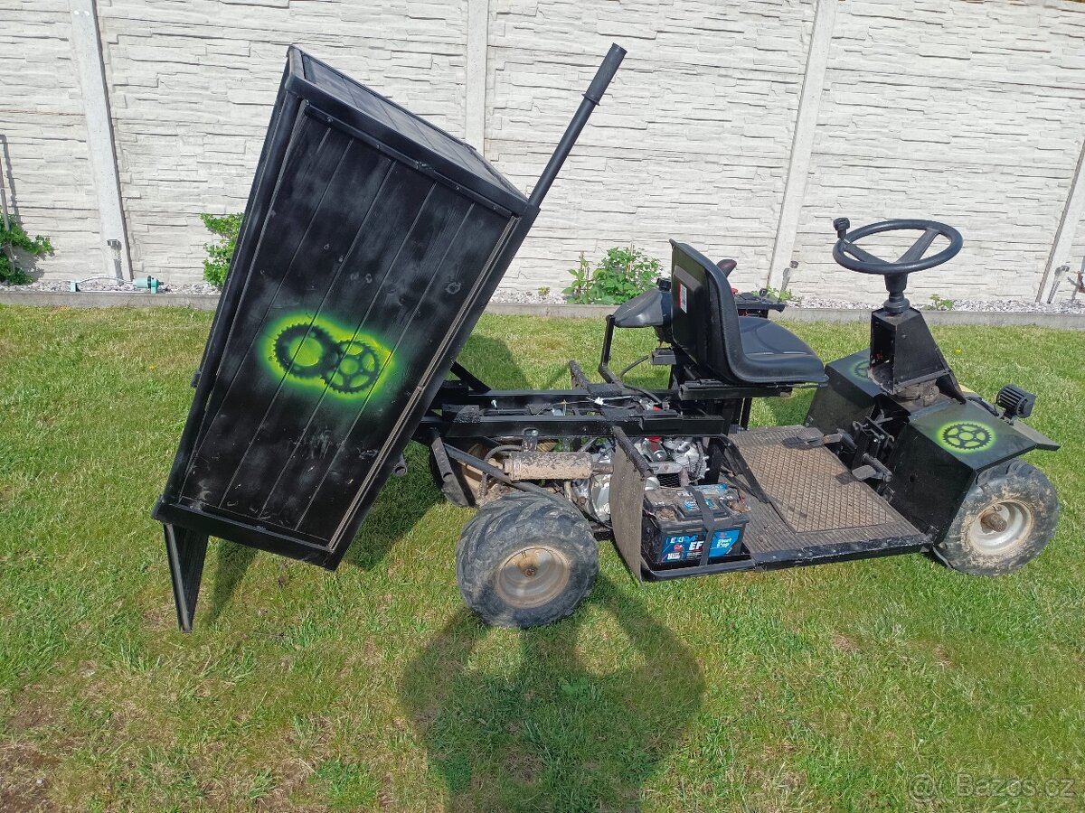 Malotraktor, sklápěč, 4 rychlostní... - 6