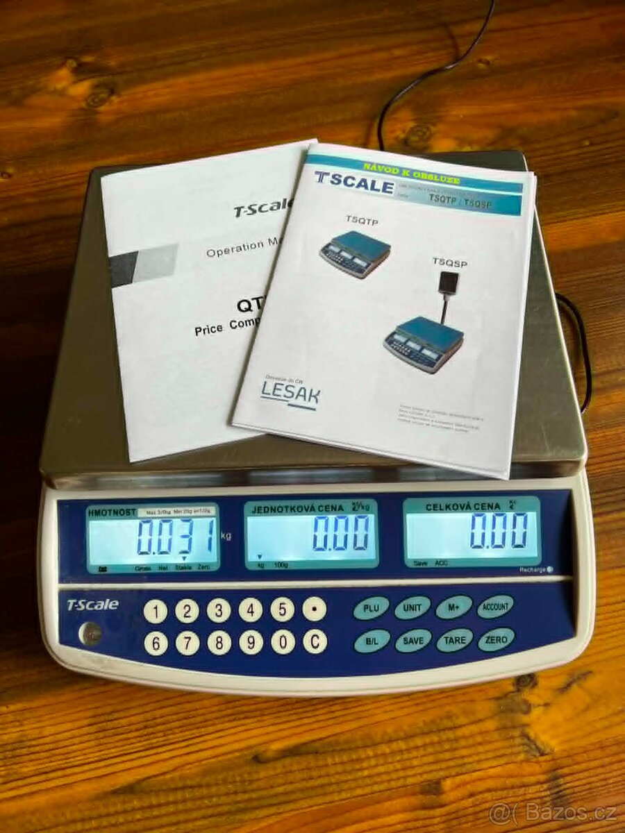 Obchodní váha T-scale QTP 3/6 kg - 6