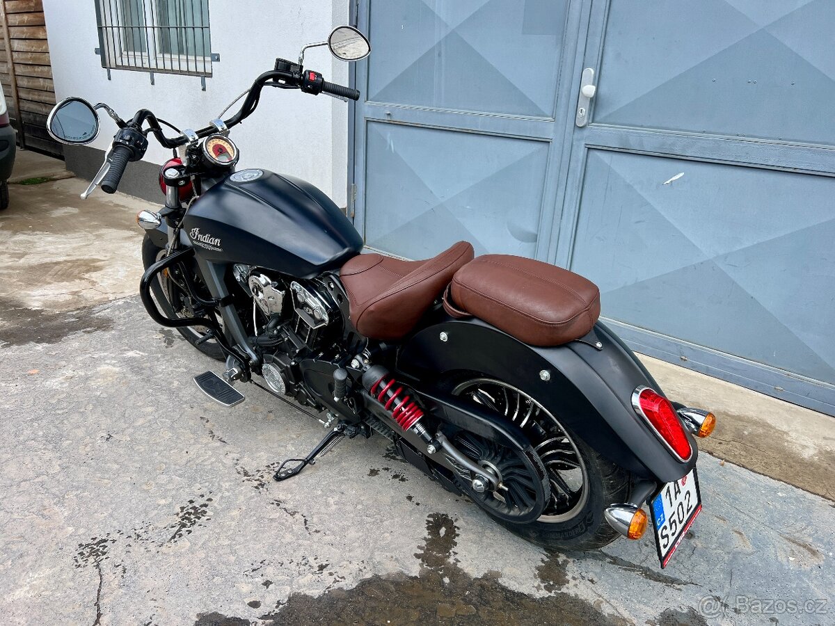 Indian Scout, možnost splátek a protiúčtu - 6