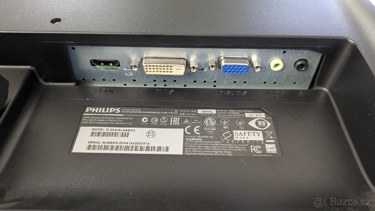 Monitor 24" Philips 243V5LHAB5 – Full HD, vestavěné repro - 6