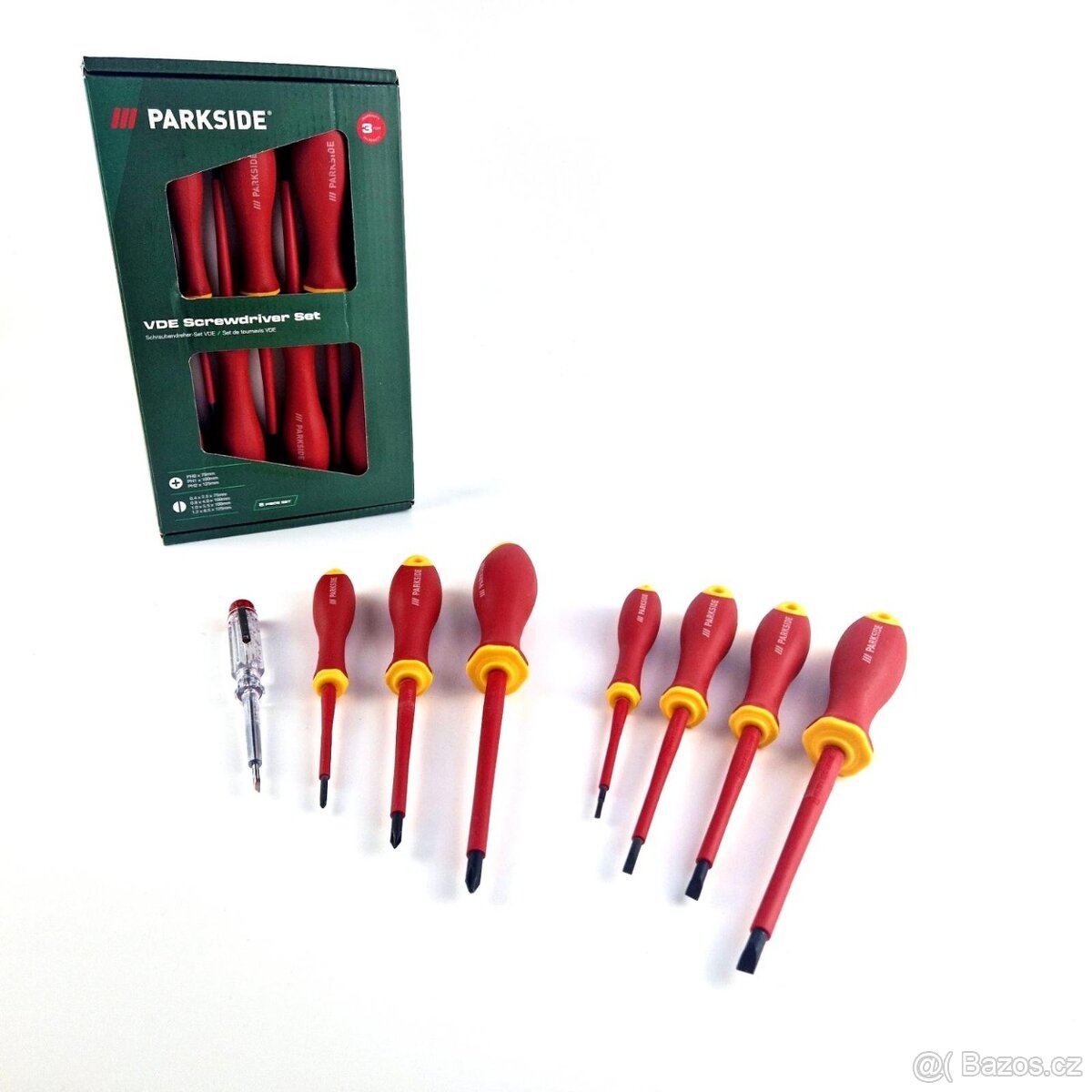 Sada izolovaných šroubováků VDE, 8dílná PARKSIDE, nové - 6
