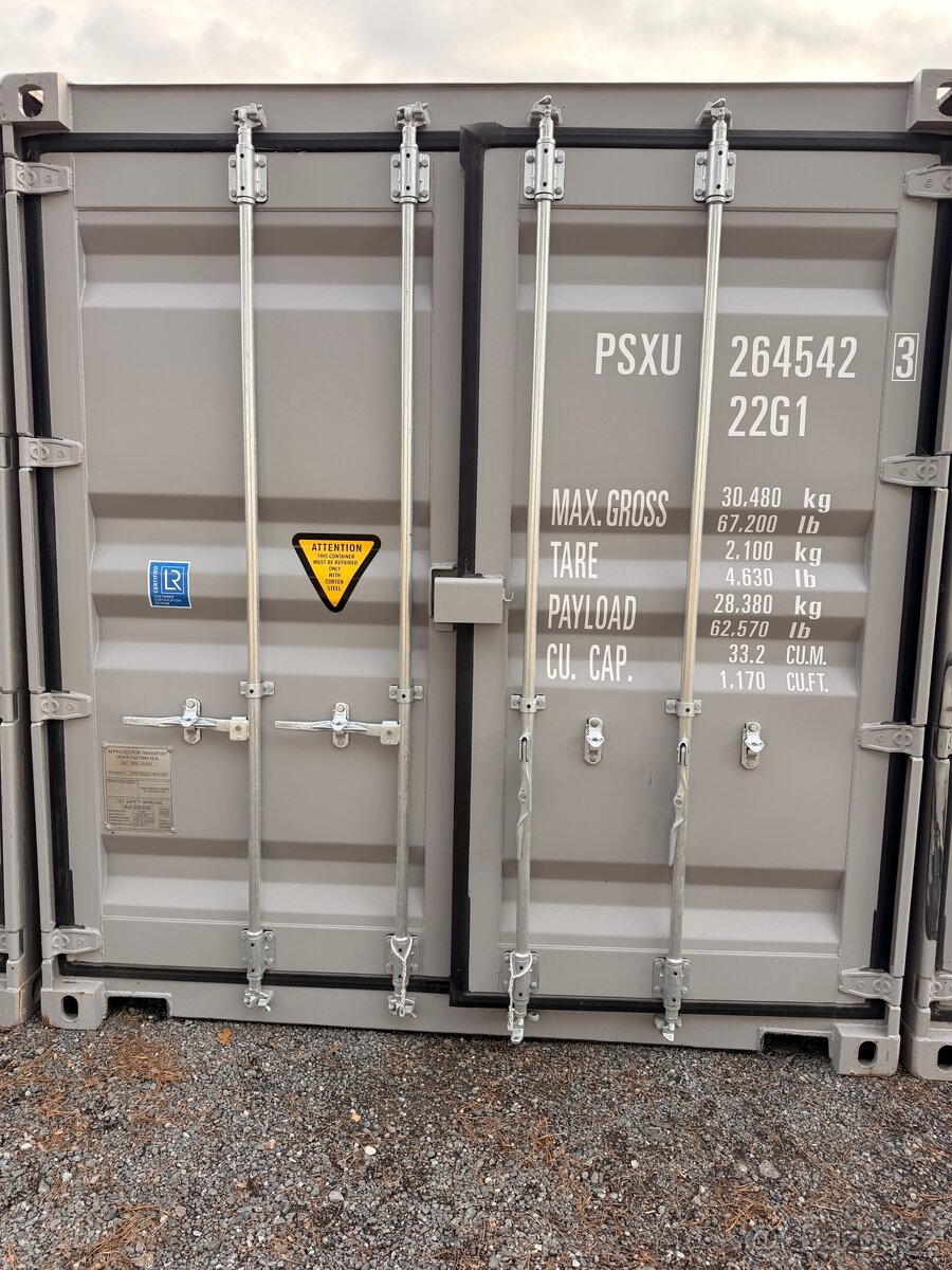 Lodní kontejner 20’– nový | TOP stav | doprava po celé ČR - 6