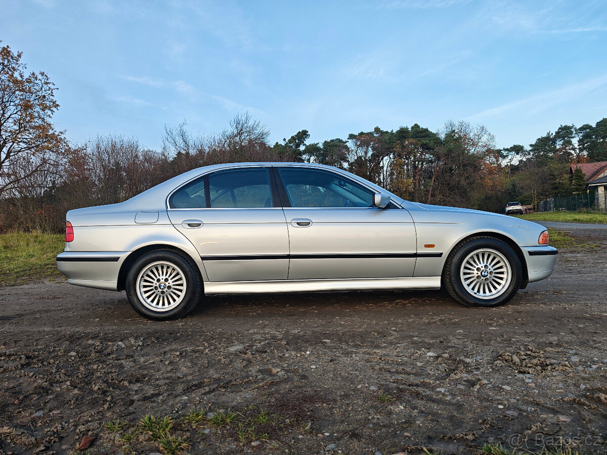 BMW E39 sedan,520i 110KW,manuál,klima,1998,POUZE 170XXXkm - 6