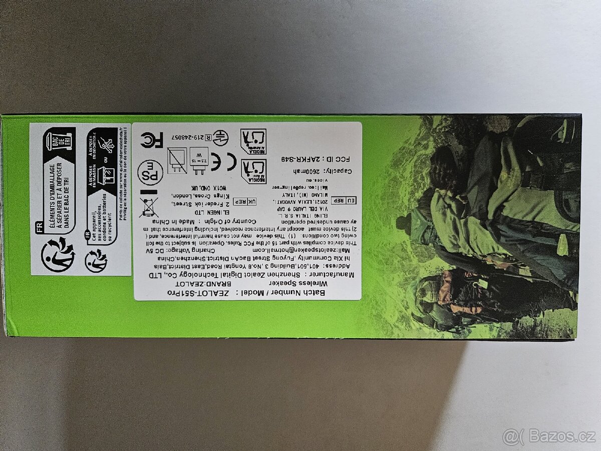 Bezdrátový reproduktor Zaelot S51 pro - 6