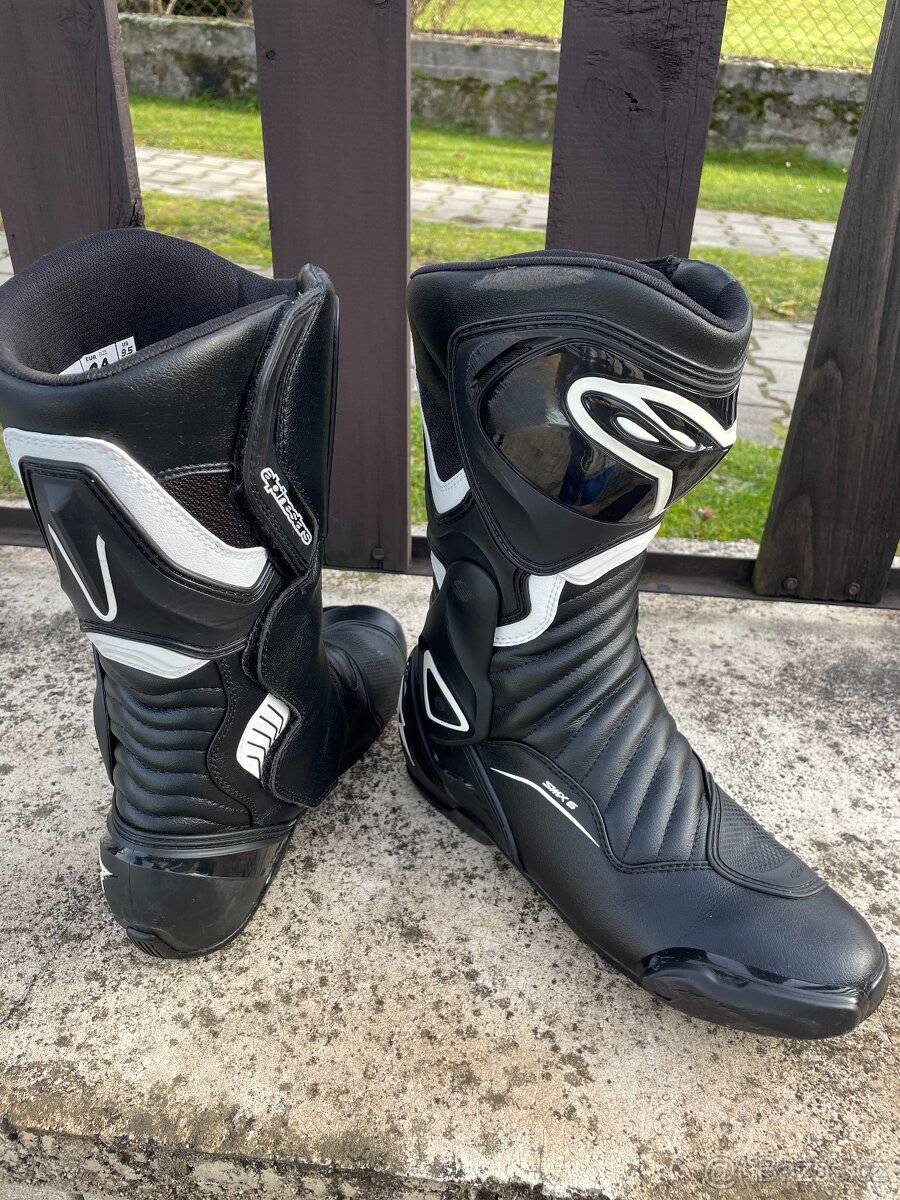 Boty Alpinestars SMX6 V2 black-white - 6