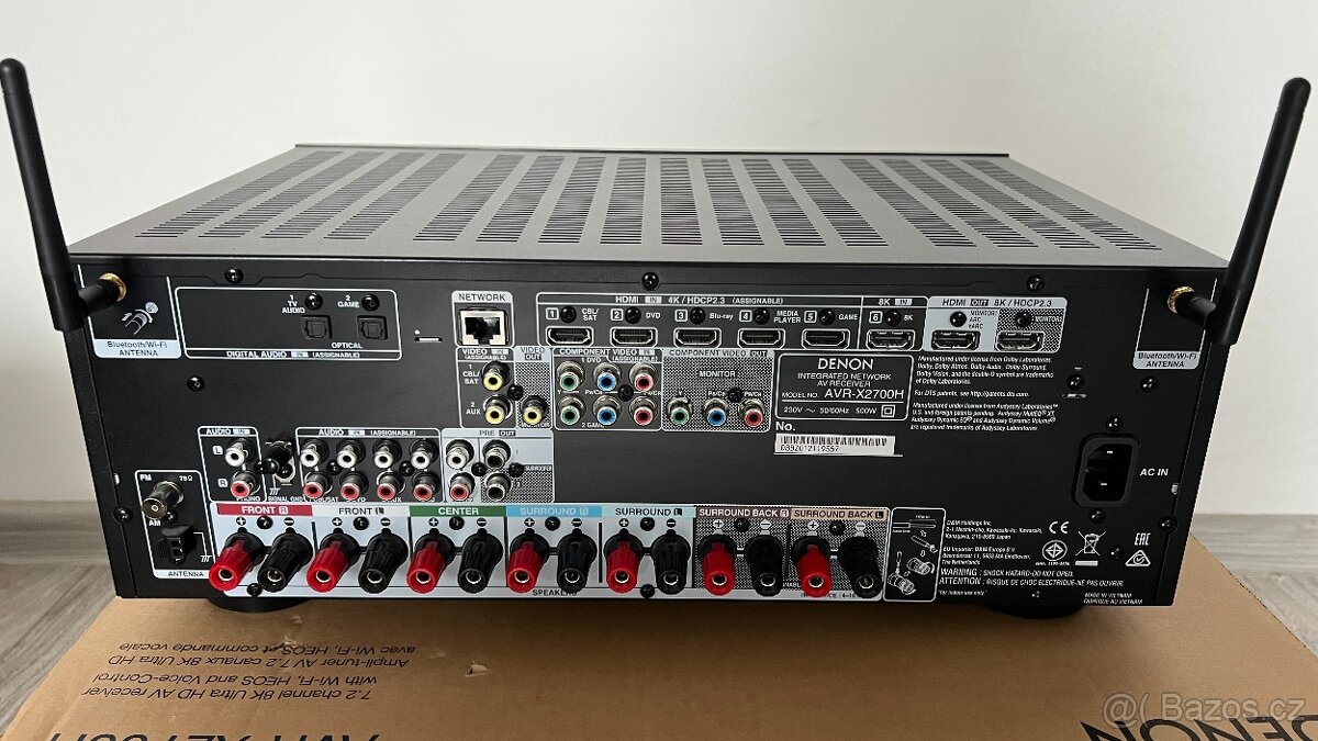 DENON AVR-X2700H Black - 6