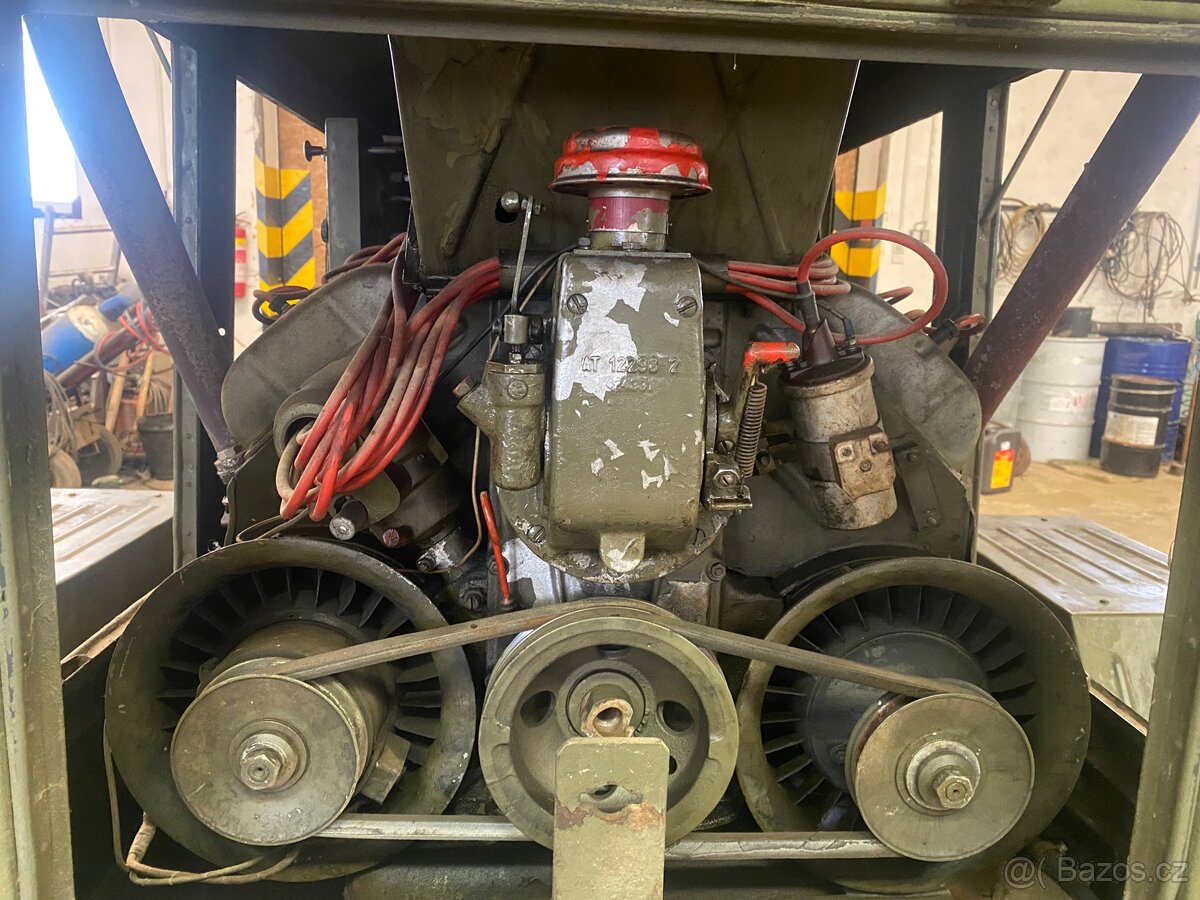 Prodám vojenskou elektrocentrálu 30kw - 6