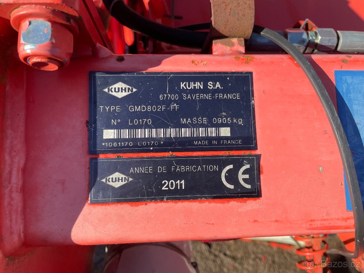 Čelní rotační sekačka Kuhn GMD 802F - 6