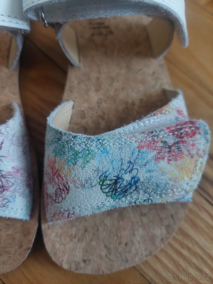 Dívčí barefoot kožené sandálky Koel Ashley vel. 28 - 6