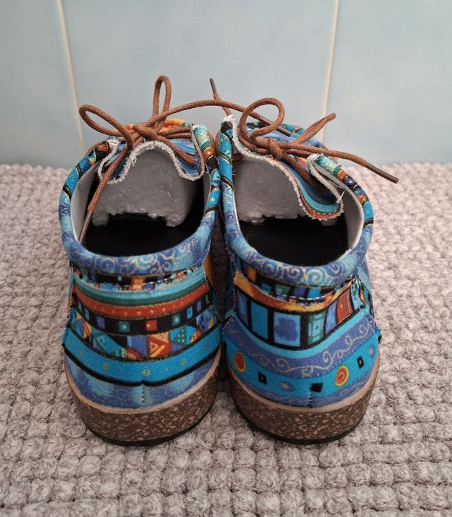 Mokasíny design patchwork č. 40 (fakticky 39) - 6