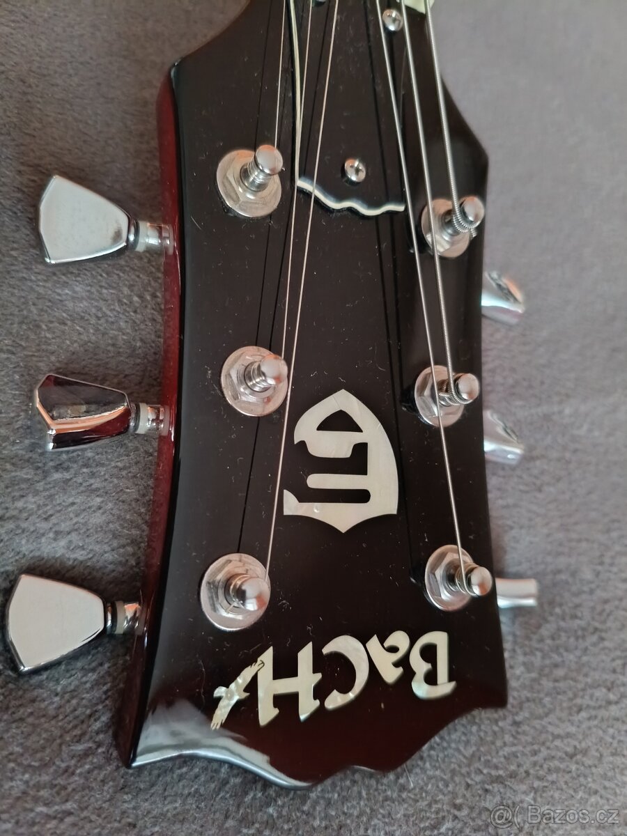 Elektrická kytara Bach les paul - 6