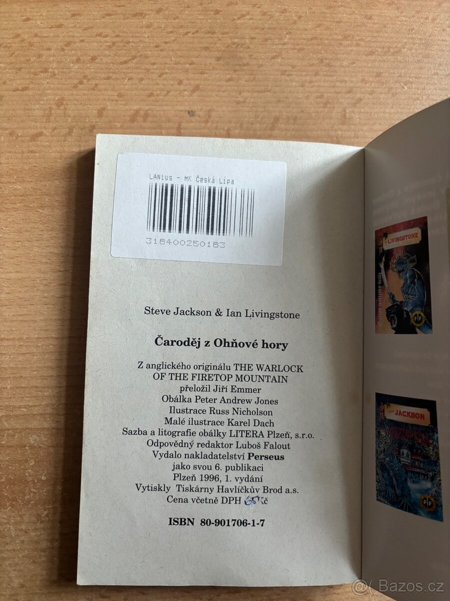 Čaroděj z ohňové hory - Gamebook - 6