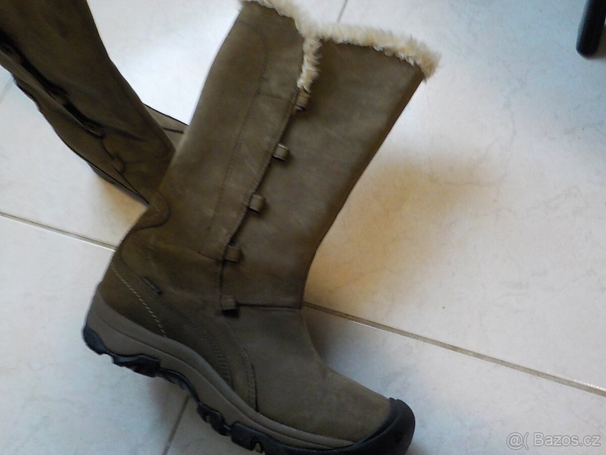 Keen -dry celokožene zimni boty ,kozačky vel 40.žena - 6