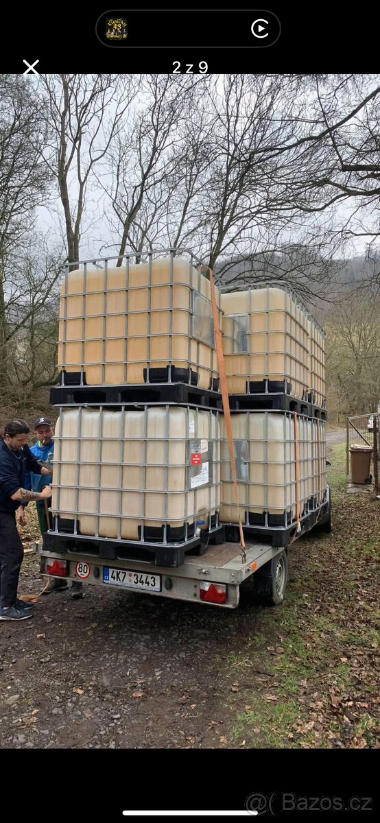 IBC nadrž, kubíkovky, nádrže na vodu - 6