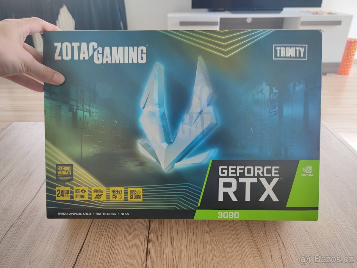 NVIDIA RTX 3090 ORIGINÁLNÍ KRABICE IHNED K ODBĚRU - 6