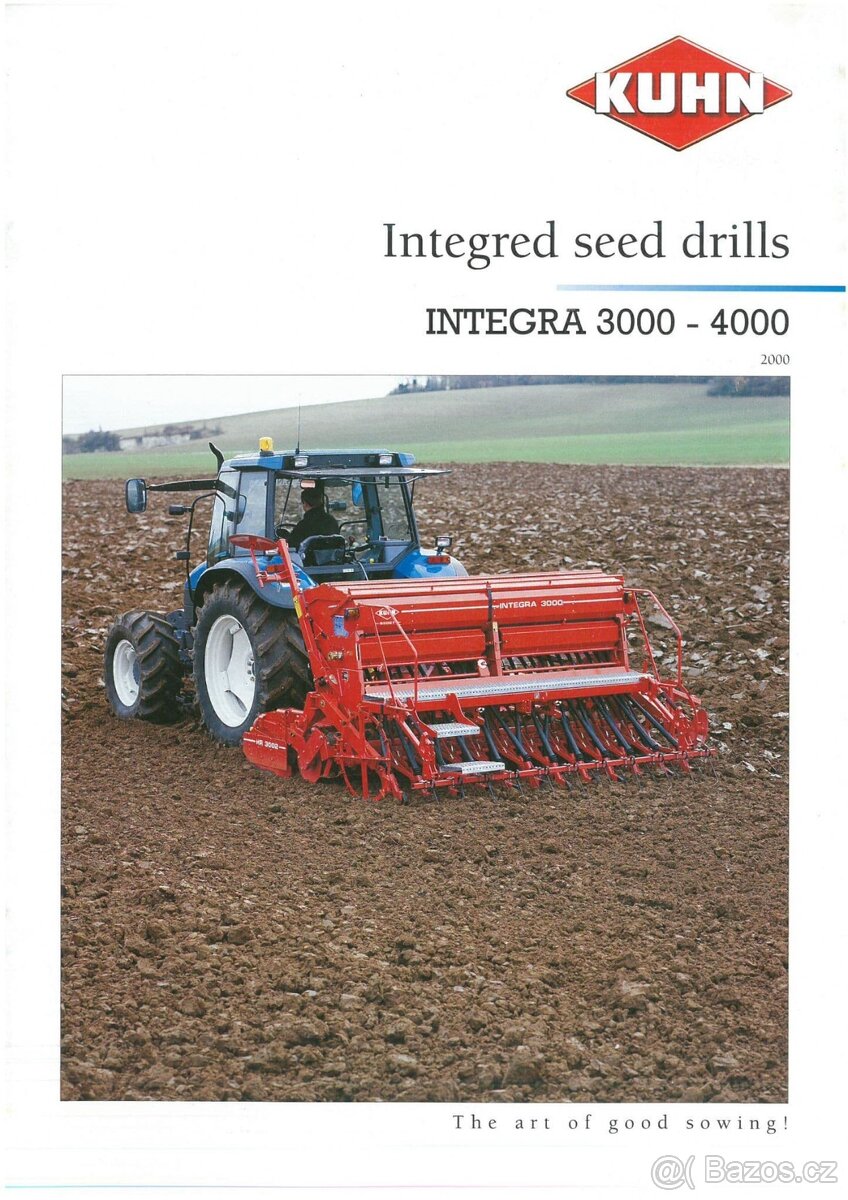 Koupím secí stroj Kuhn Integra 3000 - 6