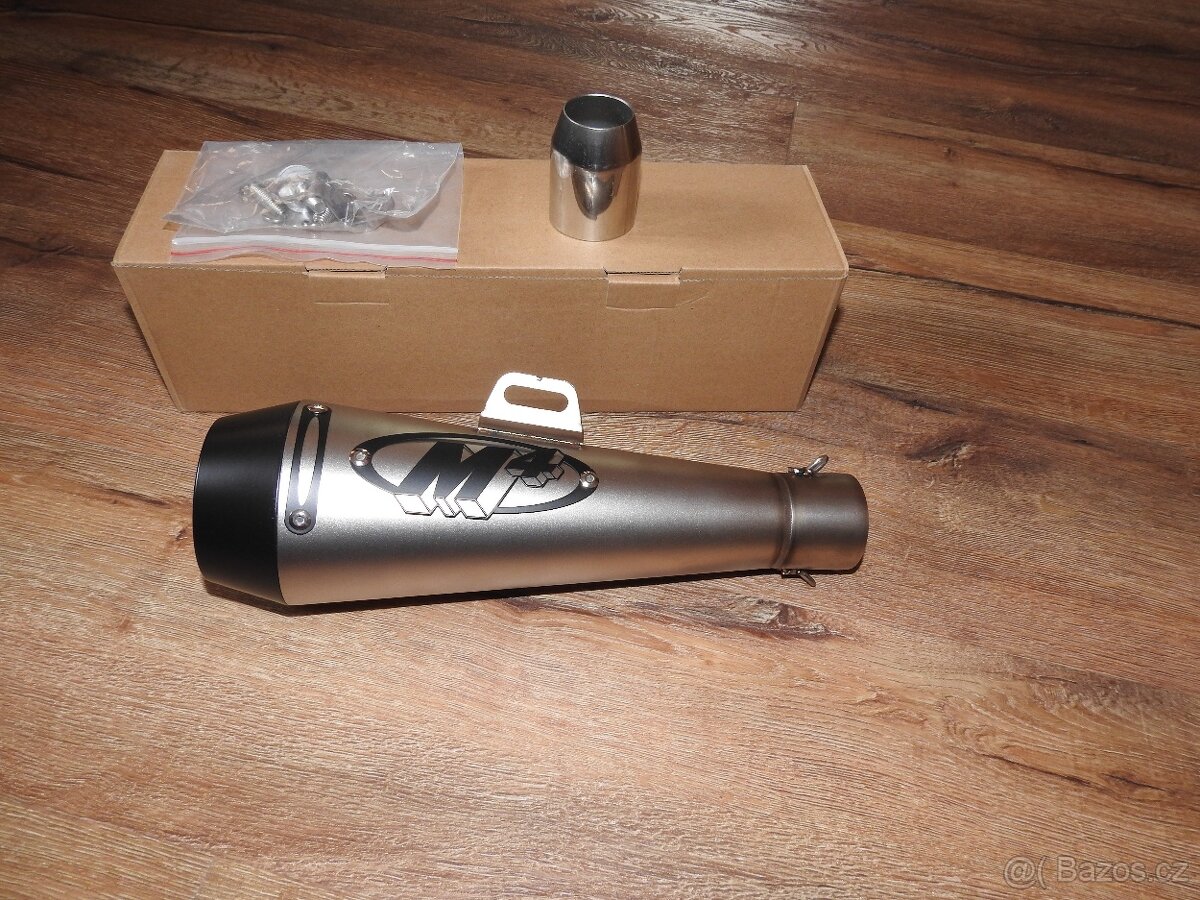 Laděný výfuk celonerezový matný Nový - 6