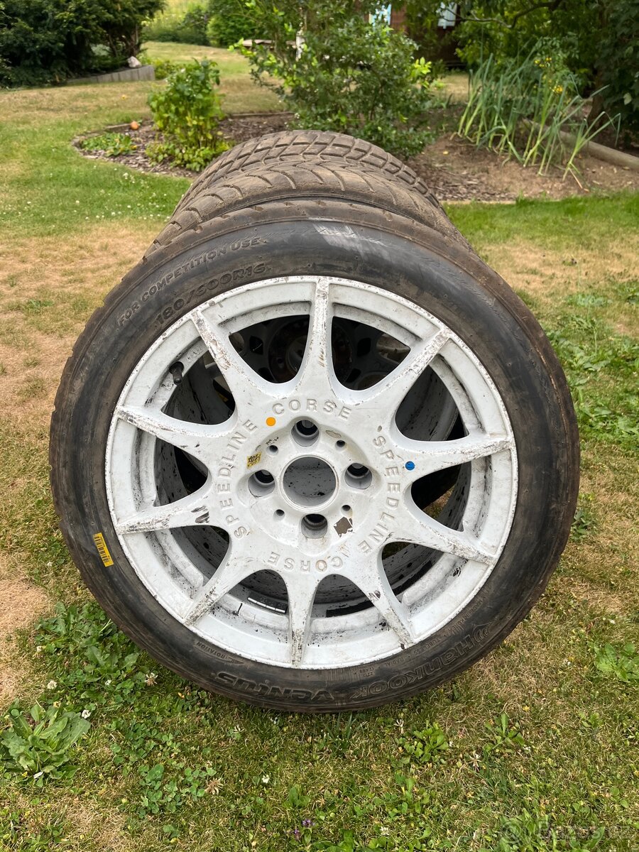 mokré rally pneu hankook R16 - 6