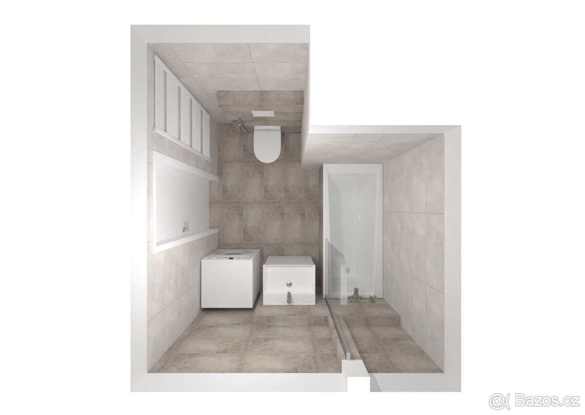 Pronájem, byt 2+kk, 42 m, U továren, Praha - Hostivař, Česko - 6