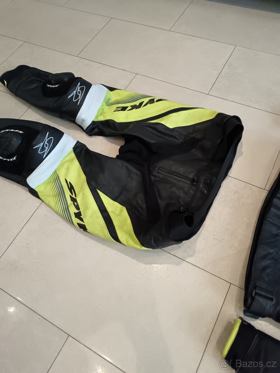 Spyke Estoril Sport-Pánská kožená moto kombinéza, dvoudílná - 6