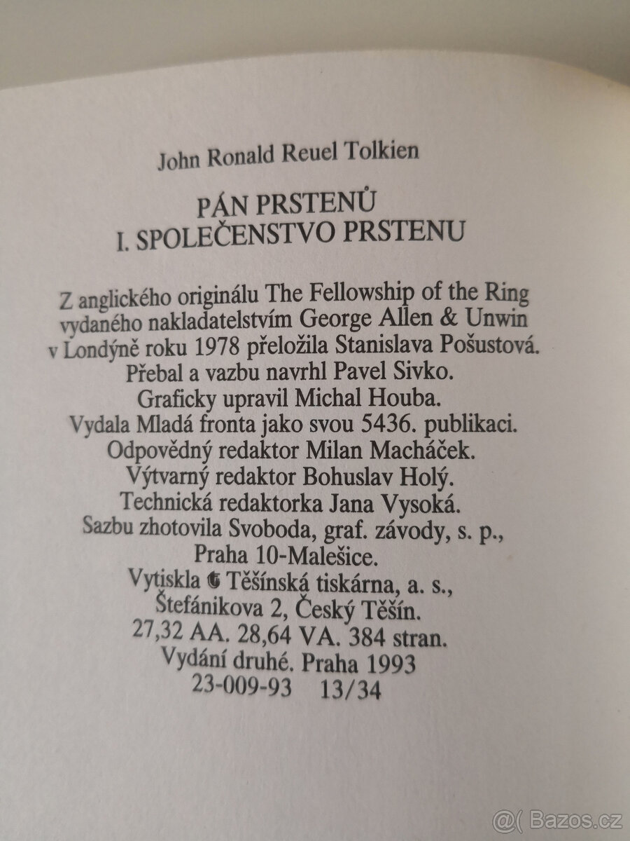 J.R.R. Tolkien 5 knih - 6