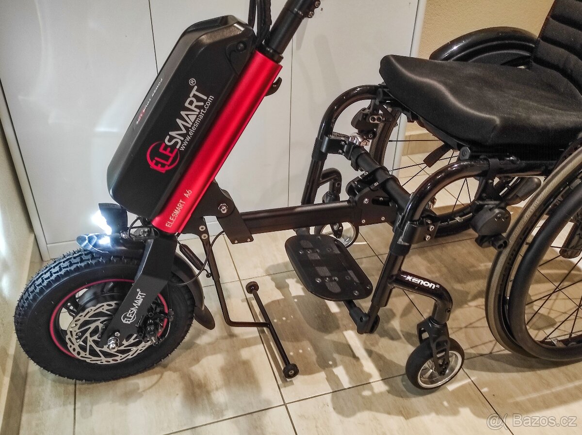 Elektrický přídavný pohon na invalidní vozík - 6