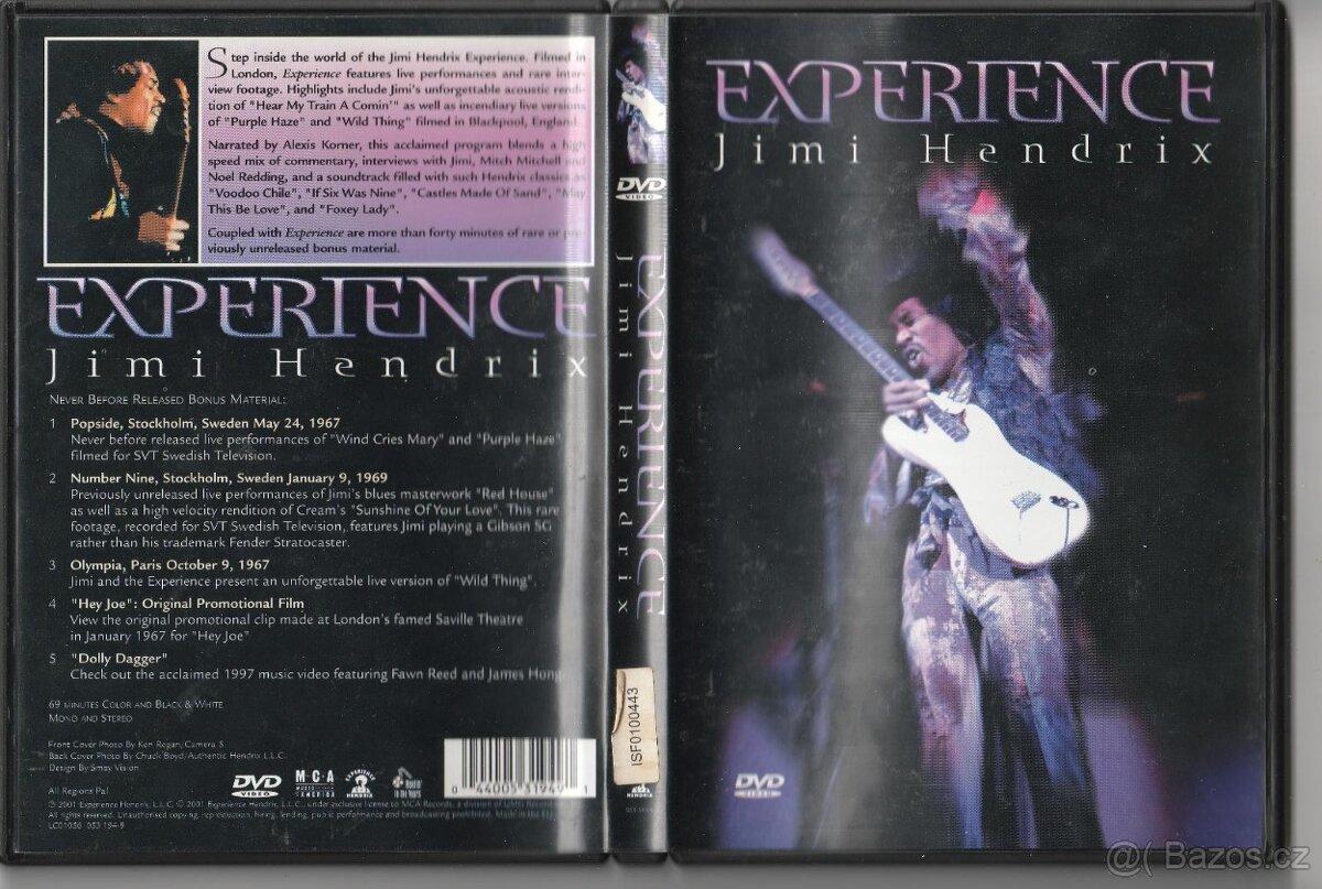 Hudební DVD original ze sbírky dle výběru - 6