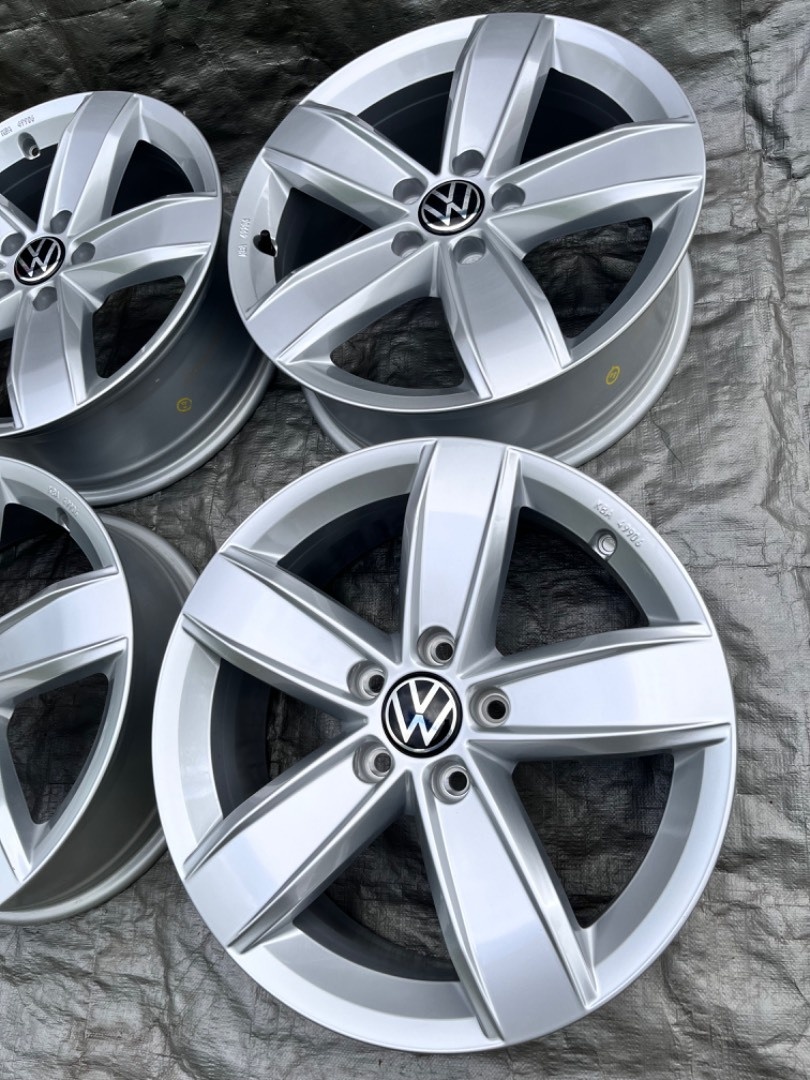 5x112 R17 originál alu disky VW Tiguan 2021 - 6