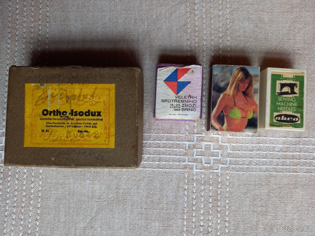 Různé staré krabičky - 6