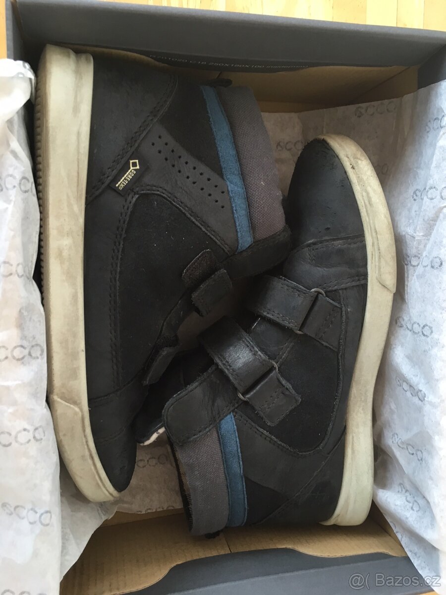 kožené dětské boty ECCO - 6