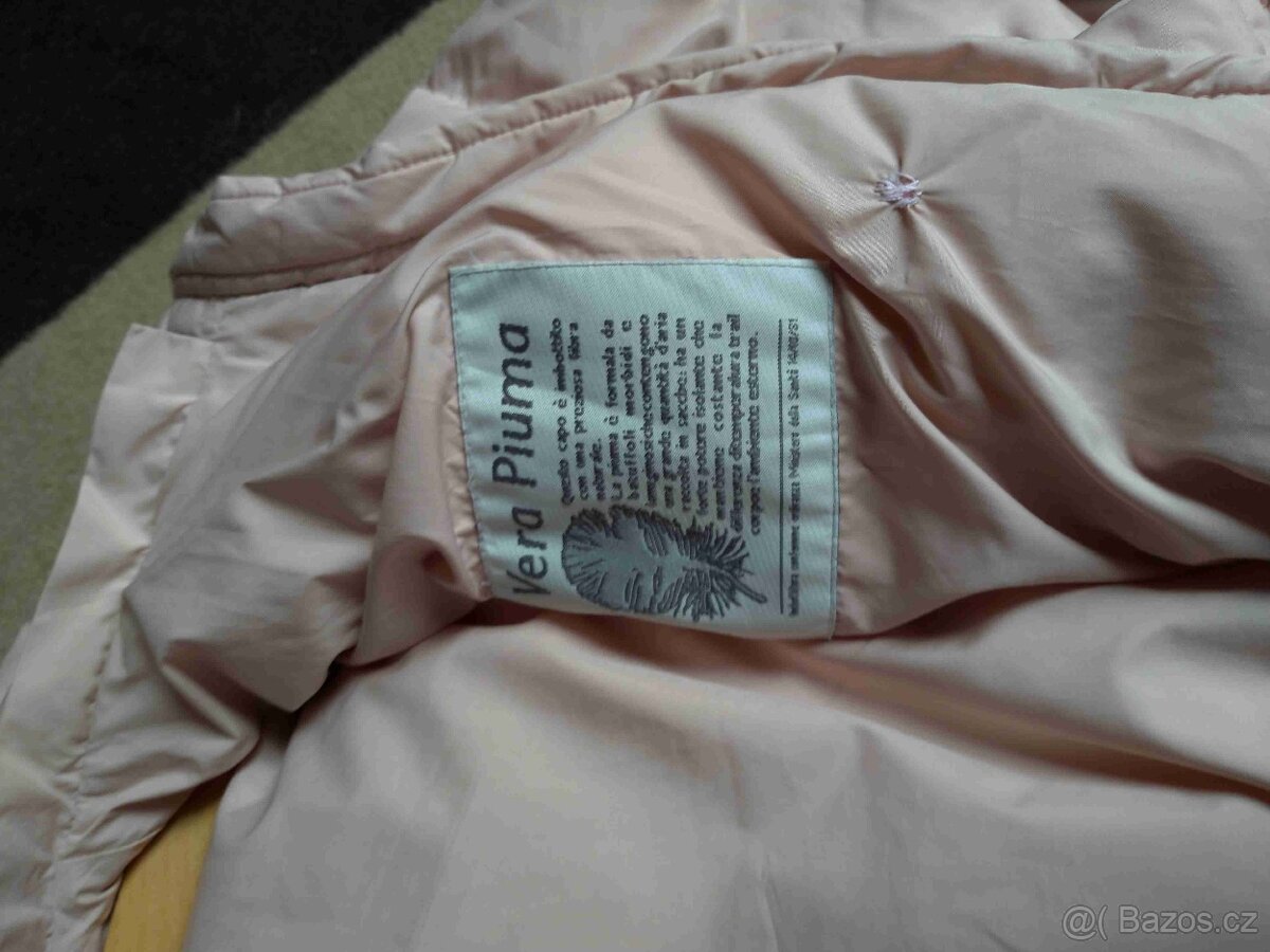 Starorůžová péřová bunda - 6