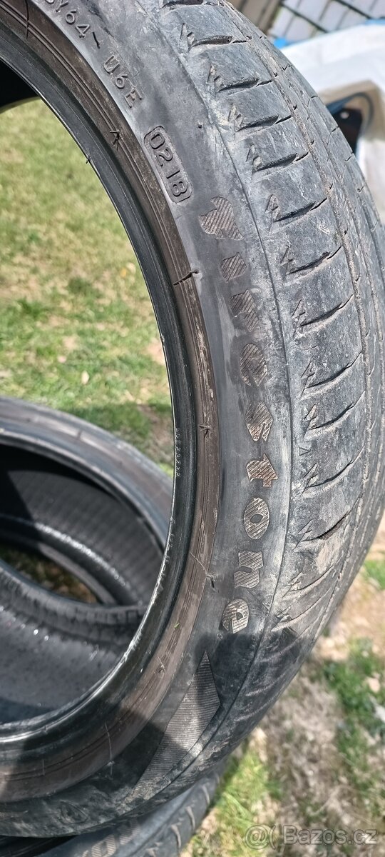 Prodám letní pneu Firestone 215/40 r17 - 6
