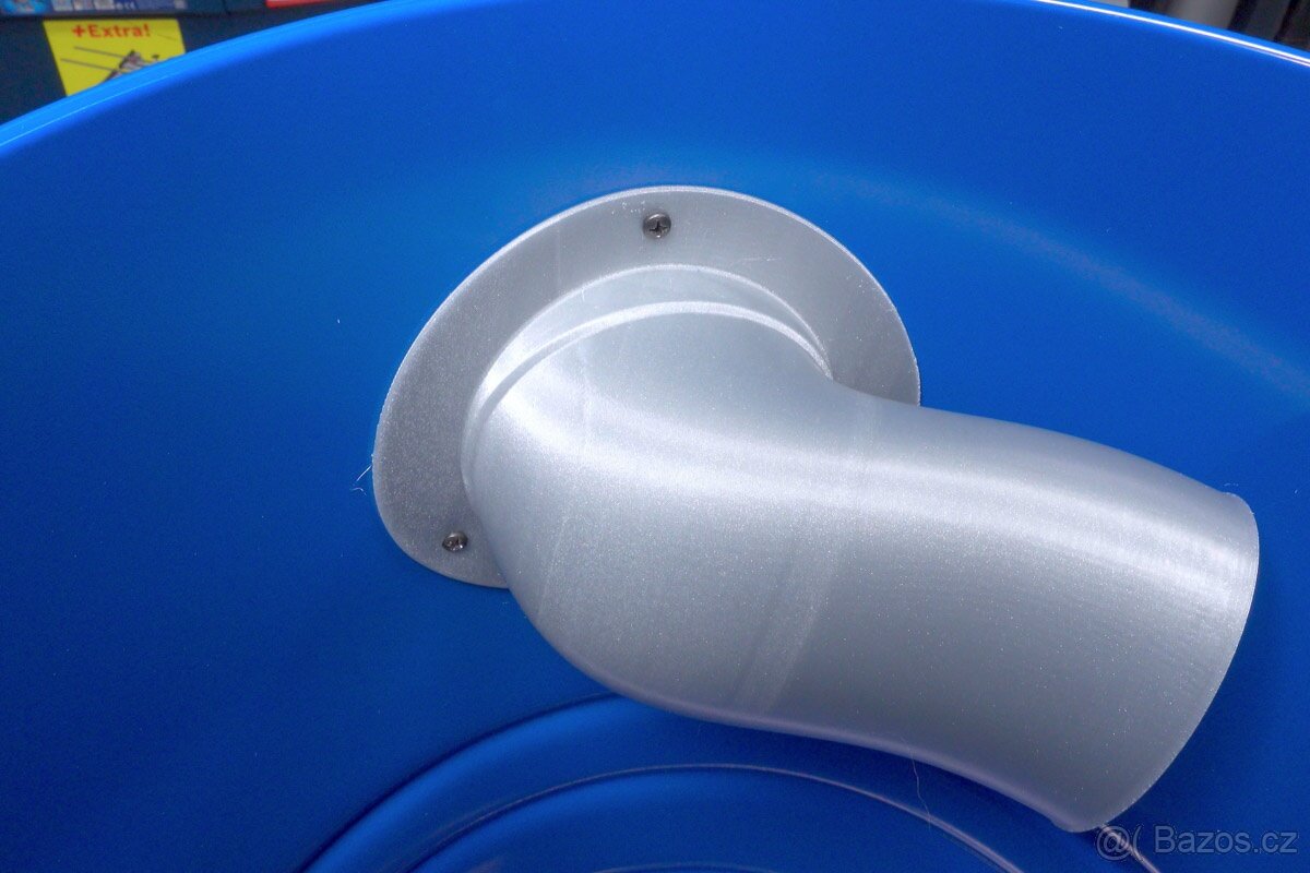 Adaptér s cyklónovým efektom Scheppach DC100 odsávač pilín - 6