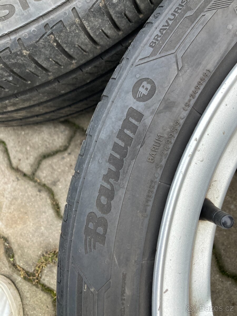 Sada alu kol z vozu BMW, rozteč 5x120, pneu letní - 6