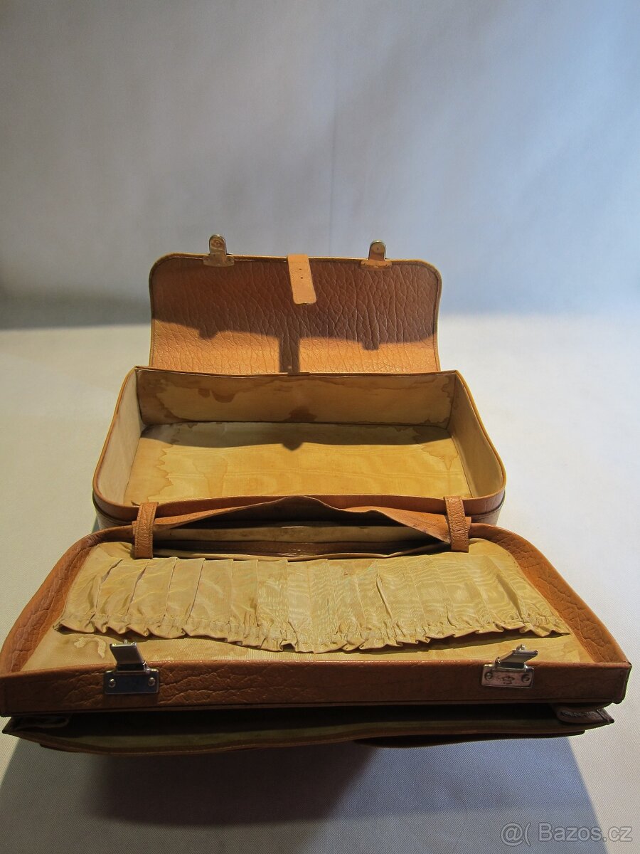kožený kufřík I.republika SLEVA - 6