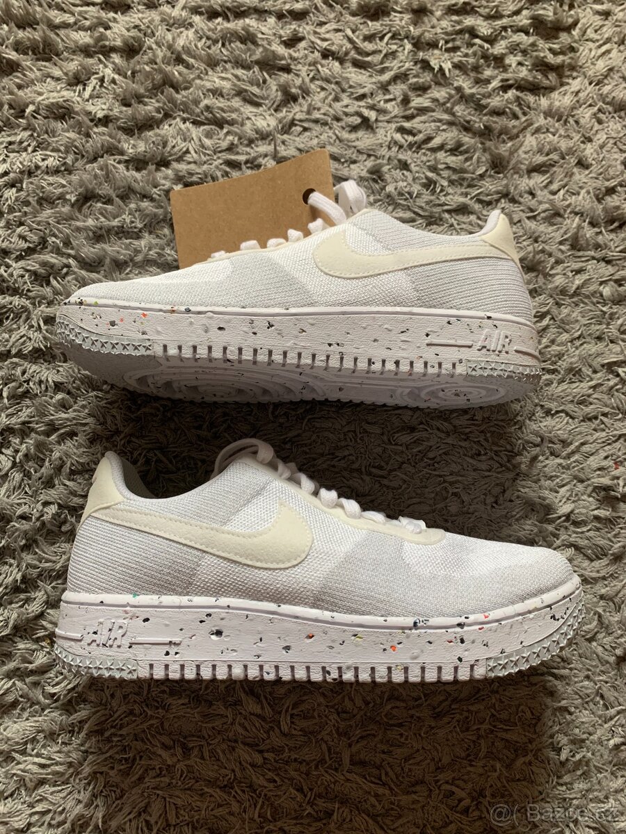 Nike Air Force 1 Low Crater Flyknit White - 6